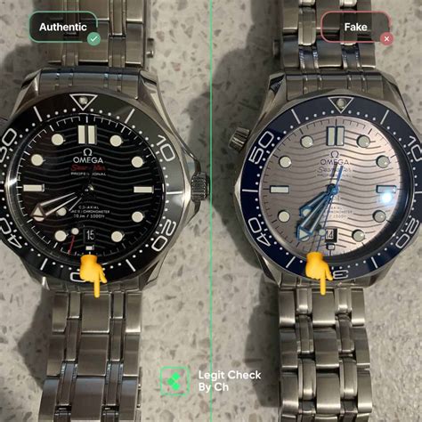 how can you tell fake omega watches|how to authenticate omega watch.